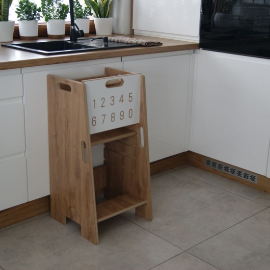 Pomocnik Kuchenny ABC dąb Kitchen Helper Wood Style